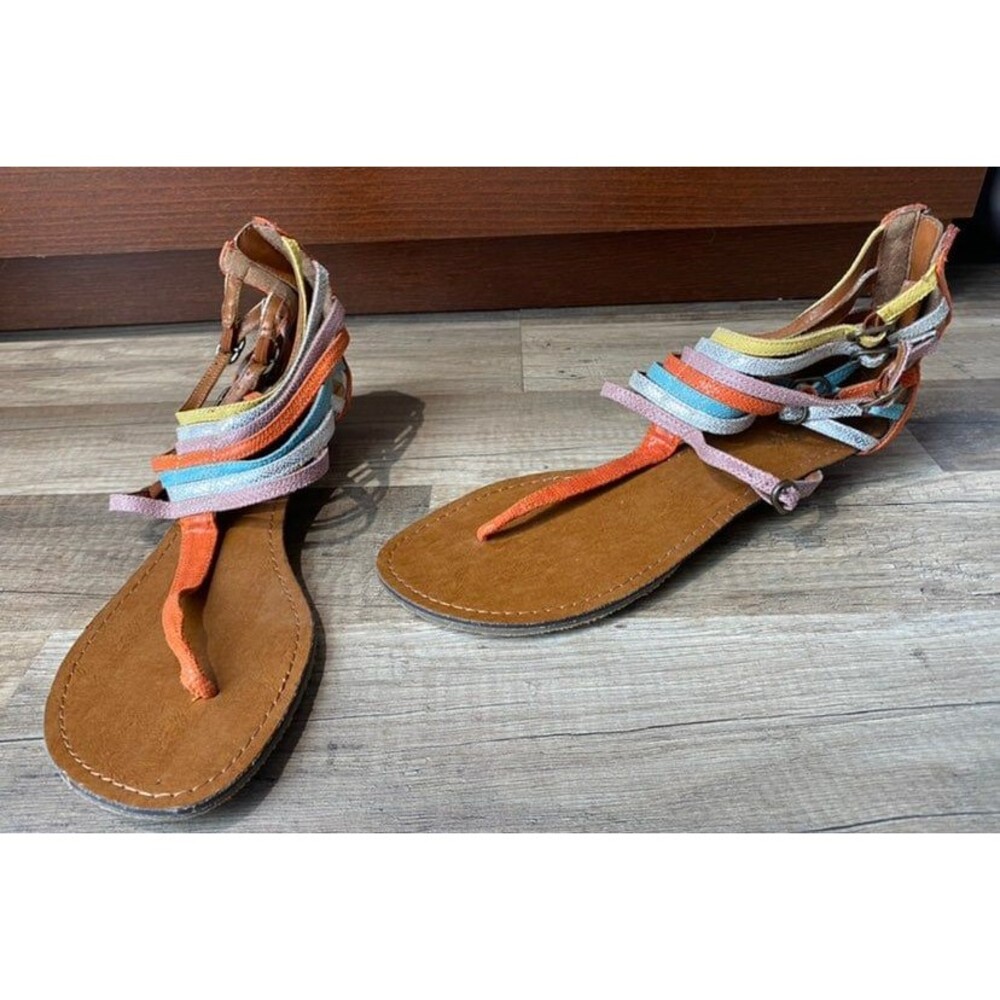 CANDIES GLADIATOR SANDALS  WOMENS SIZE 9
